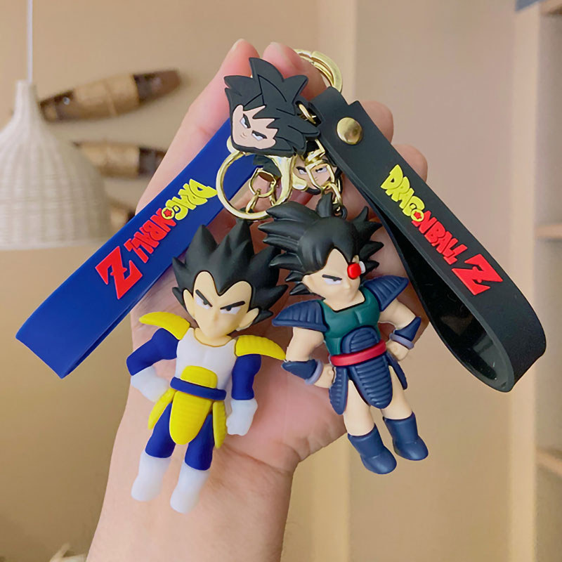 Chaveiro Dragon Ball Z Vegeta Super Saiyajin, Boneco Anime, Pingente de Mochila, Acessório Geek, Presente para Namorado