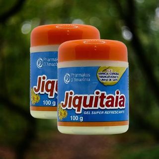 KIT 2 UNID. Gel Super Refrescante Jiquitaia 100g da Floresta Amazônica