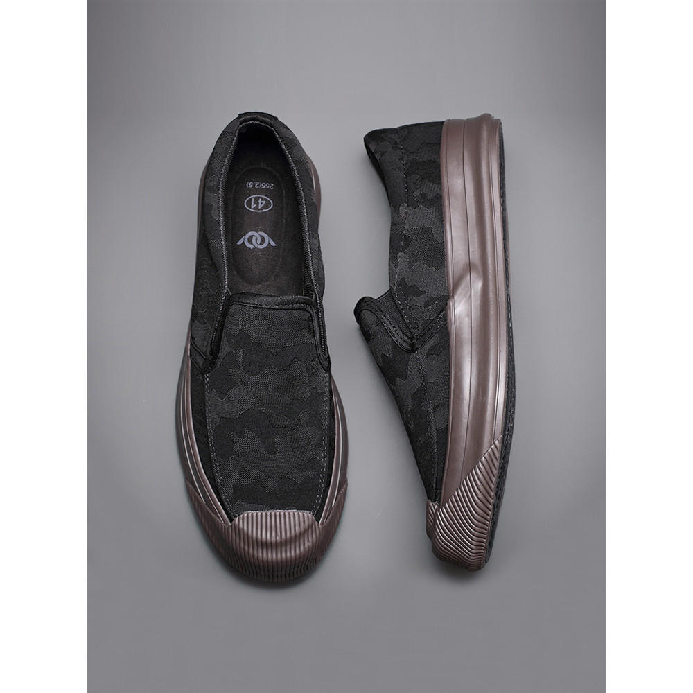 2026 novo estilo sapatos masculinos primavera verão respirável sapatos de lona sapatos casuais masculinos deslizamento-e