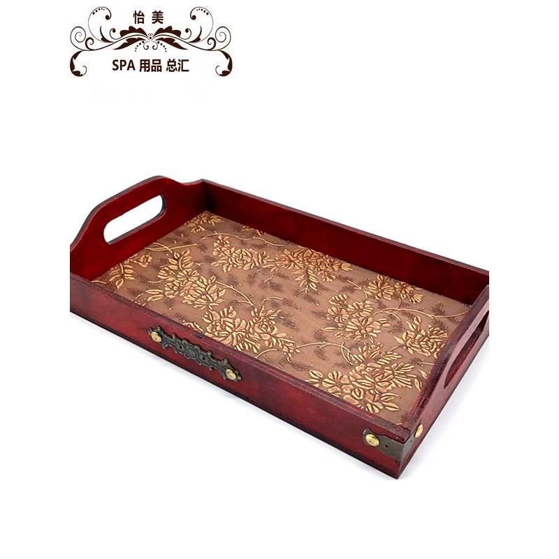 Bandeja de salão de beleza, garrafa de óleo essencial, produto, mistura de óleo essencial, decoração de cama de beleza, 