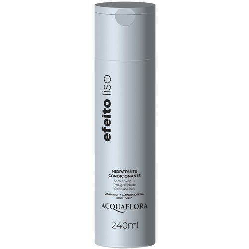 Acquaflora Efeito Liso Sem Enxágue - Hidratante Condicionante 240ml