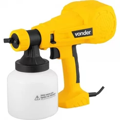 Pistola Pintura Elétrica HVLP 800ml 700ml/min PEV400 Profissional Ajustável