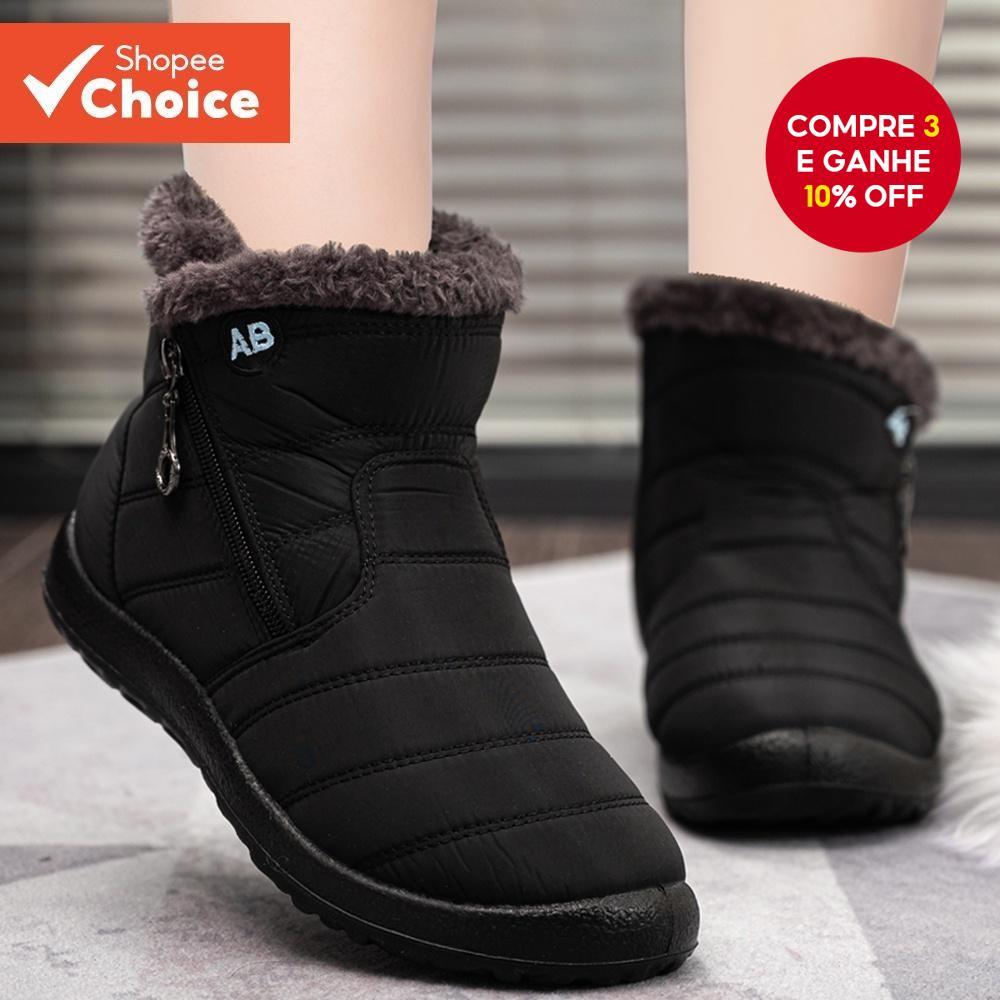 Bota de Inverno Impermeável Feminina: Onde Comprar | BuscaProdutos
