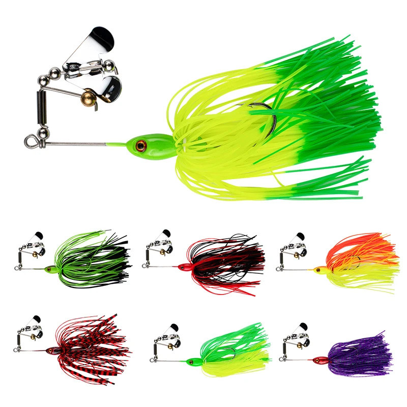 Isca Spinnerbait 10cm/12g 16g Isca de Pesca para Bass Pike Buzzbait para Pesca Isca Wobbler de alta qualidade YDEG&-*--&