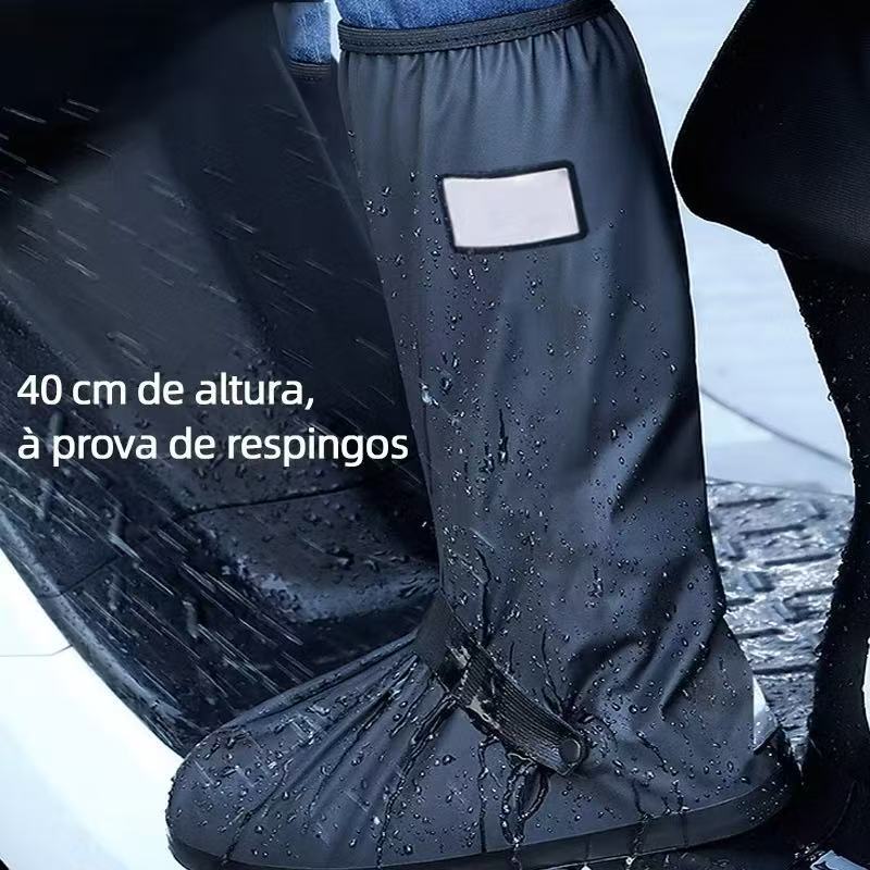 Capa De Chuva Para Tênis Cano Alto Unissex Antiderrapante Impermeável o
