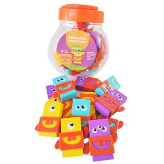 72229P - Kit Borracha Monstrinhos Escolar Leoeleo em Oferta na Shopee