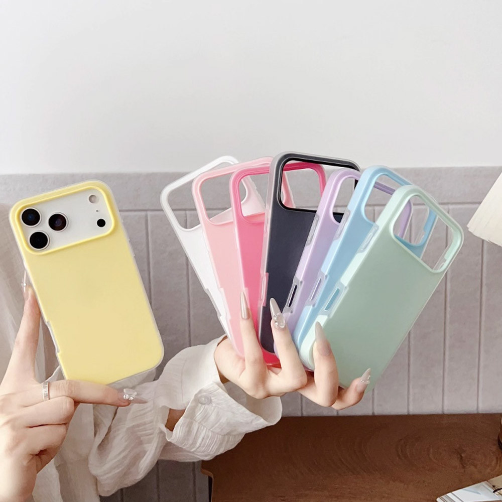 Capa Para Samsung S25 Ultra S24 Plus S23 S22 A17 A07 A26 A06 A16 A05 A15 A14 A13 A34 A23 A32 Tendência Candy Cor Sólida 