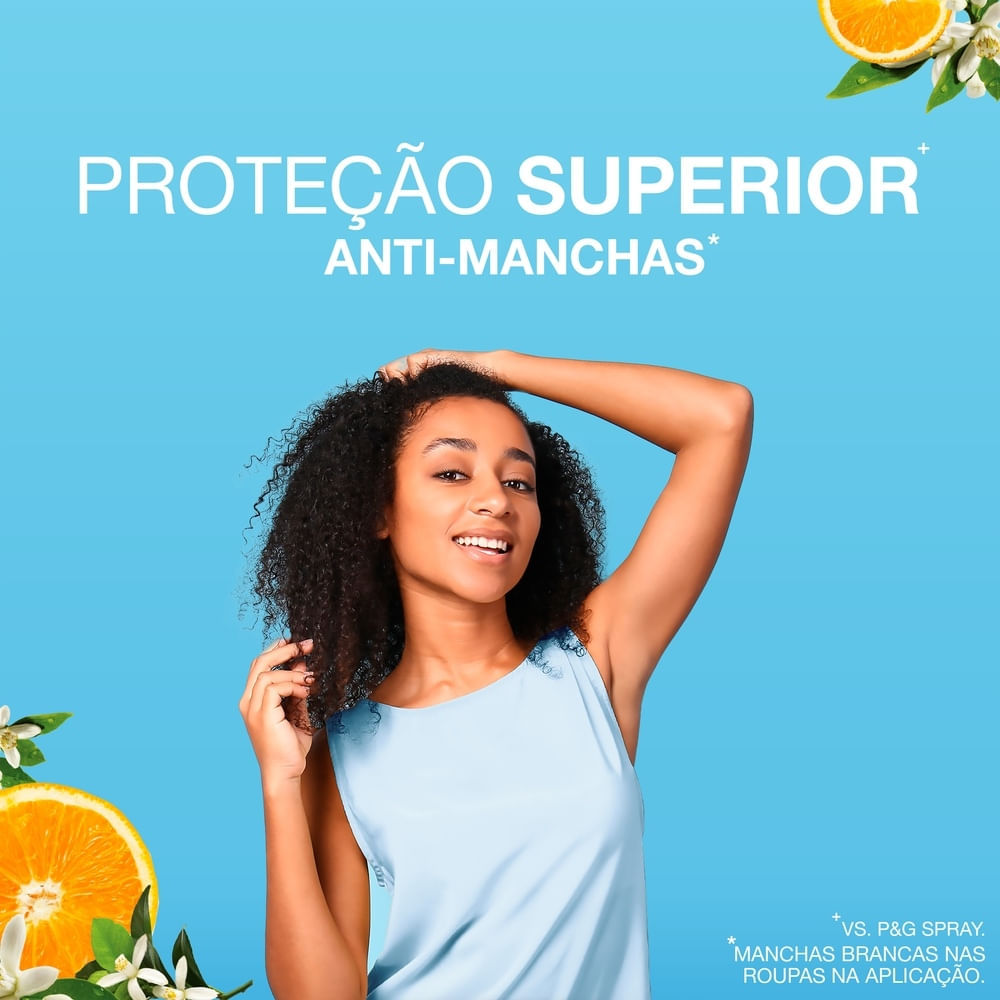 Detalhes do Desodorante em Gel Antitranspirante Secret Orange Blossom 45g