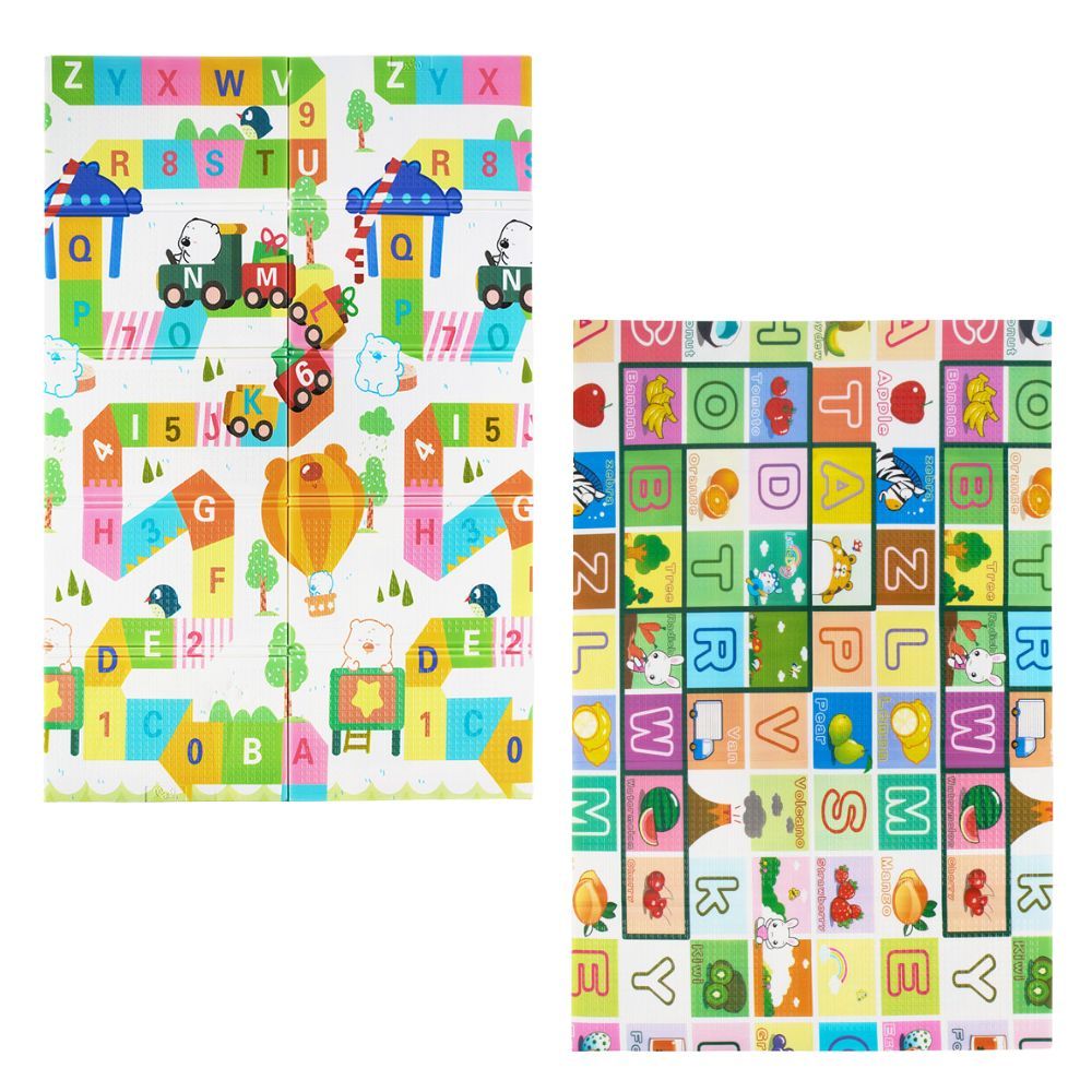 Tapete Infantil Tatame Emborrachado Dupla Face ABC Maxi Baby em Oferta na Shopee