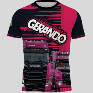 Camiseta Caminhoneiro Scania Dry Fit Caminhão Camisa Premium Exclusiva em Oferta na Shopee