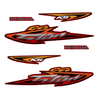 Faixas Adesivos Cg Titan 125 2000 A 2004 Completo Ks Es em Oferta na Shopee