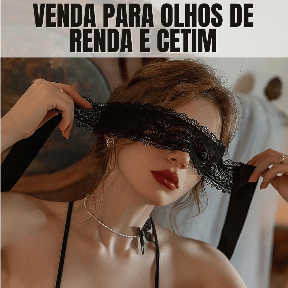  Máscara Venda De Olho Para Festa De Carnaval Renda e Cetim Ajustável Acessórios De Festa