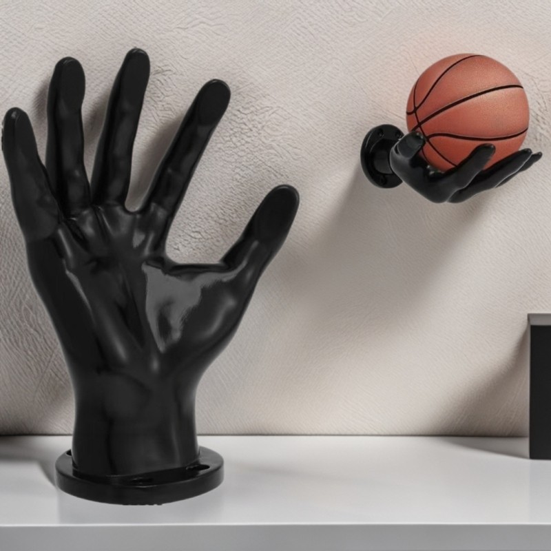 Li * Modelo Mão PVC Força Suporte Basquete Design Elegante Para Entusiastas Esportes E Escri