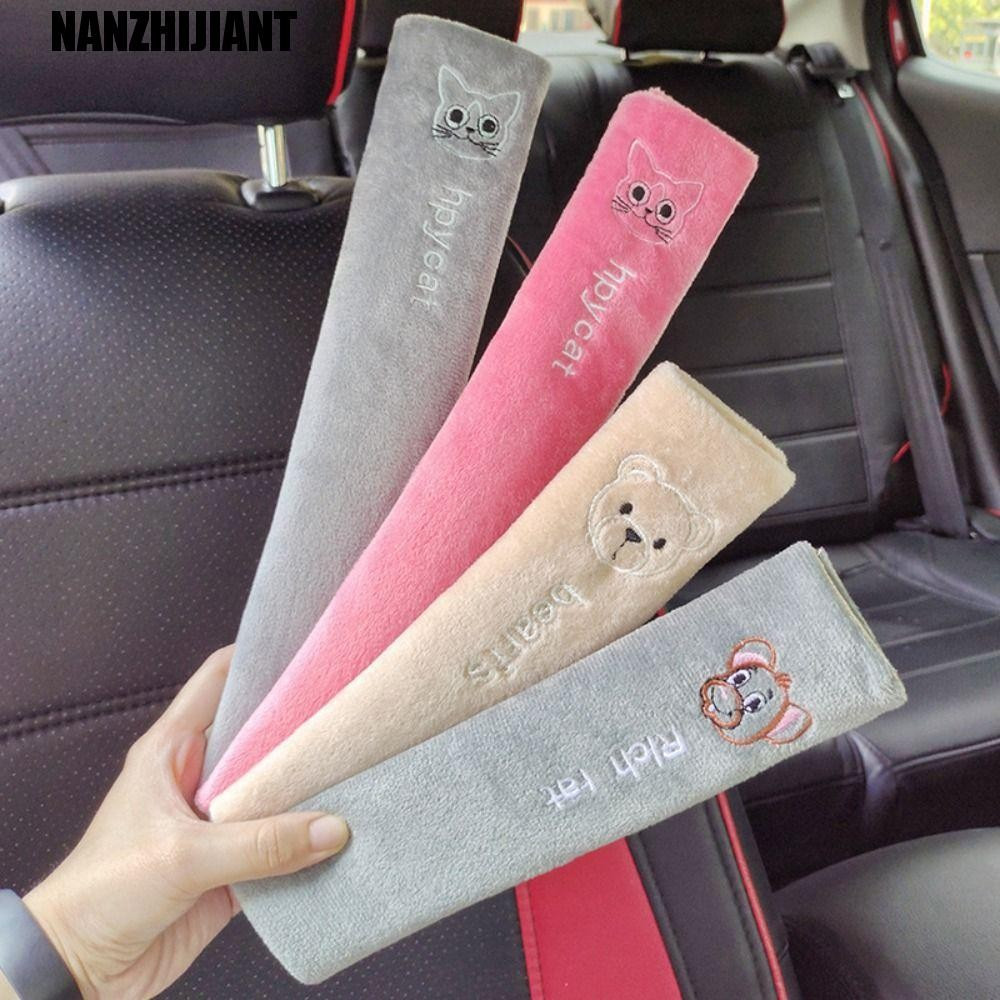 NANZHIJIANT Capa De Cinto De Segurança De Carro , Protetor Decoração De Animais Fofos , Automóvel