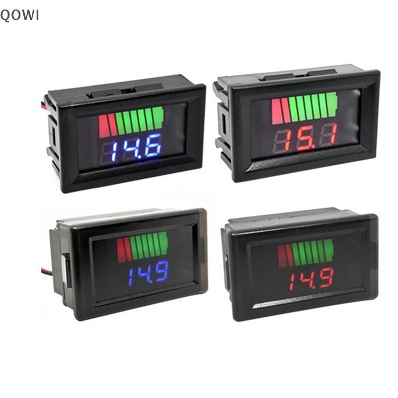 qo 12V 24V 60V 72V Indicador De Capacidade Da Bateria Voltímetro Digital Para Carro Com Potência De Chumbo-Ácido br