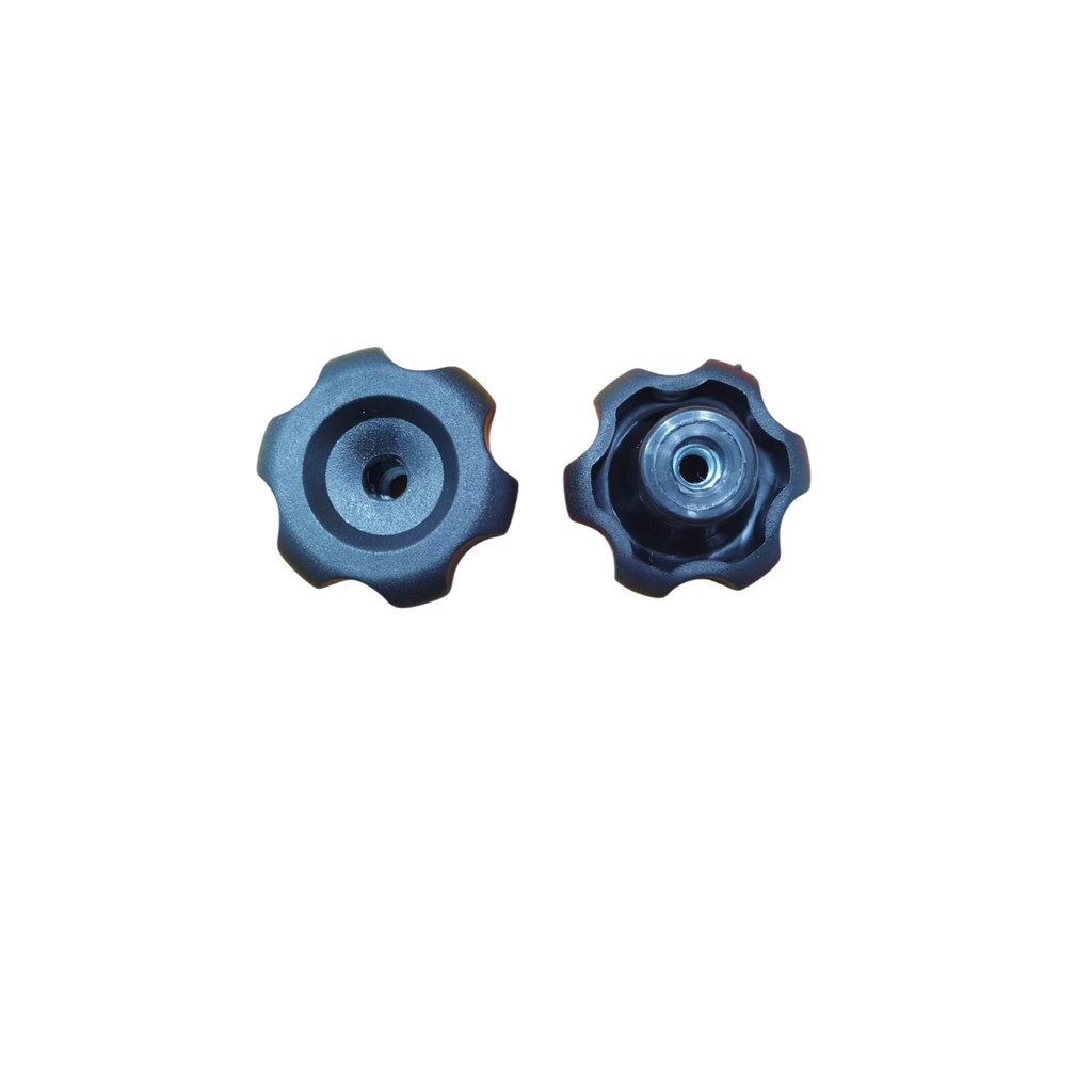 Manípulo Margarida M6 Fêmea 6mm para Estante de Prato de Bateria 01 Unidade