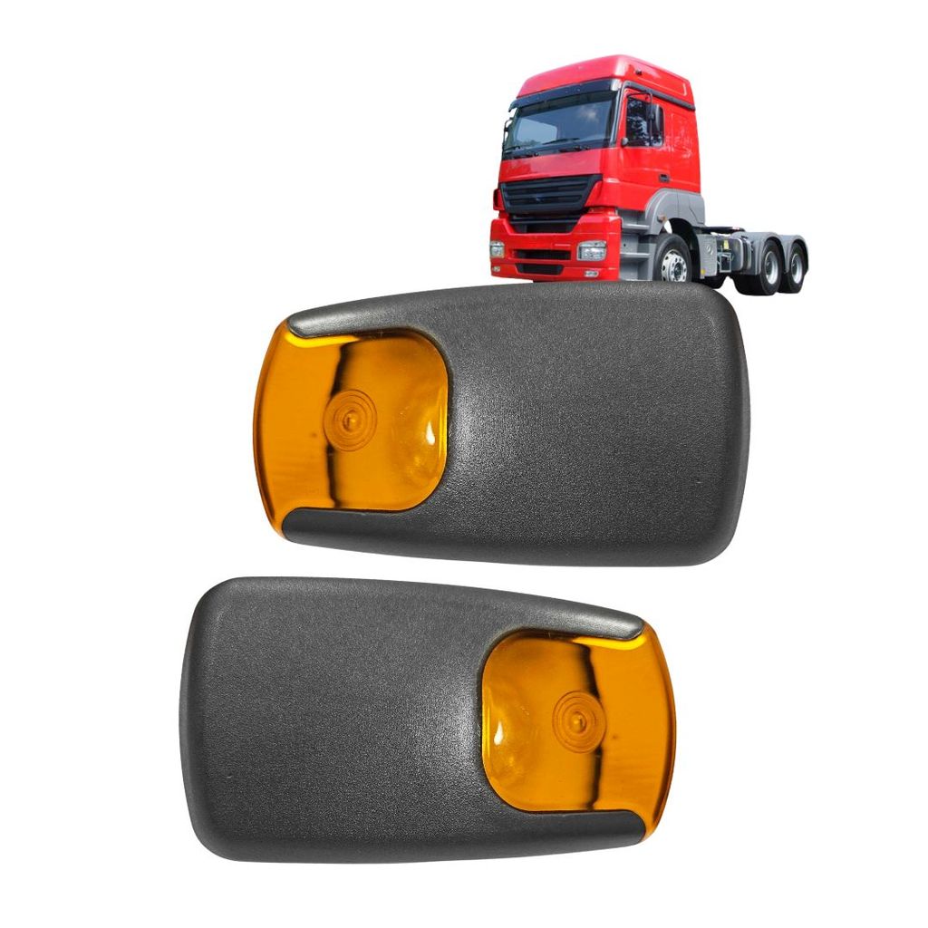 Par Lanterna Pisca Lateral Para Mercedes Benz Axor 2035 2044 2540 2640 2644 3310 4140 9408200221