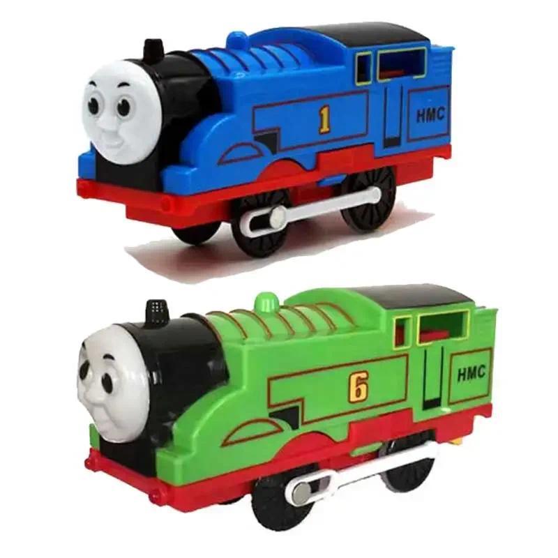 Thomas E Amigos Percy Trem De Plástico Elétrico Modelo Fundido Brinquedo Menino Educativo