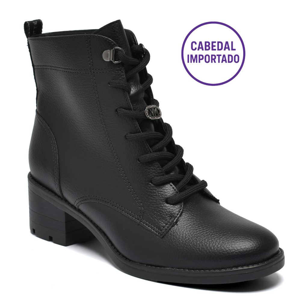 Bota Feminina Cano Médio Salto Médio Moda Via Marte Original