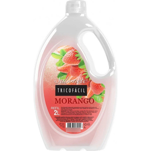 Sabonete Liquido 2L  Morango Tricofacil em Oferta na Shopee