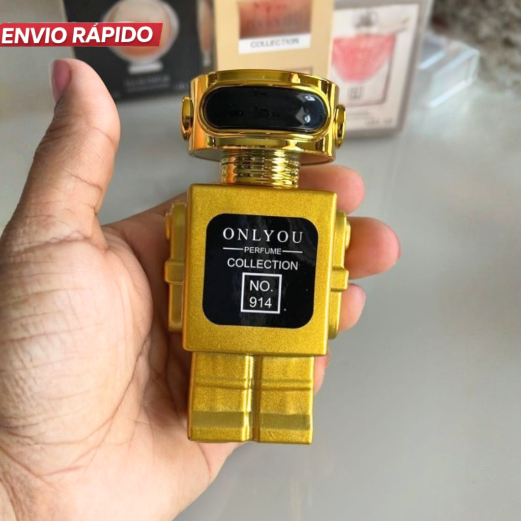 Kit Perfume Collection Masculino Amadeirado 30 ml miniatura envio rápido