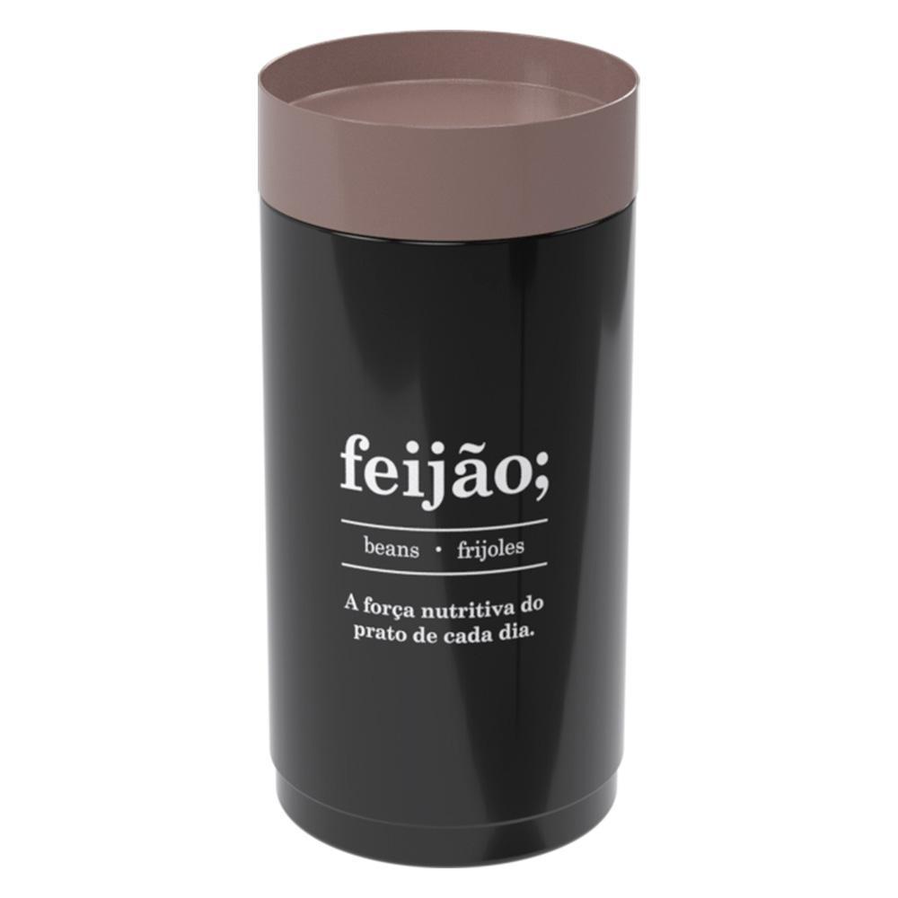 Pote Porta Feijão 1,6 L Despensa Cozinha Plasútil