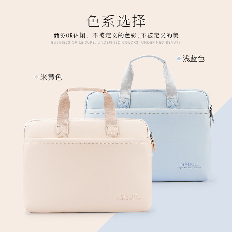 À prova de choque 2026 Novo estilo Notebook Laptop Bolsa Feminina 47cm Meninas Adequado para Apple macbook13 Lenovo Shin