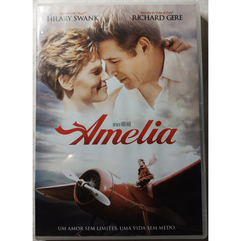 DVD Filme Amelia - Mira Nair - Hilary Swank - Richard Gere
