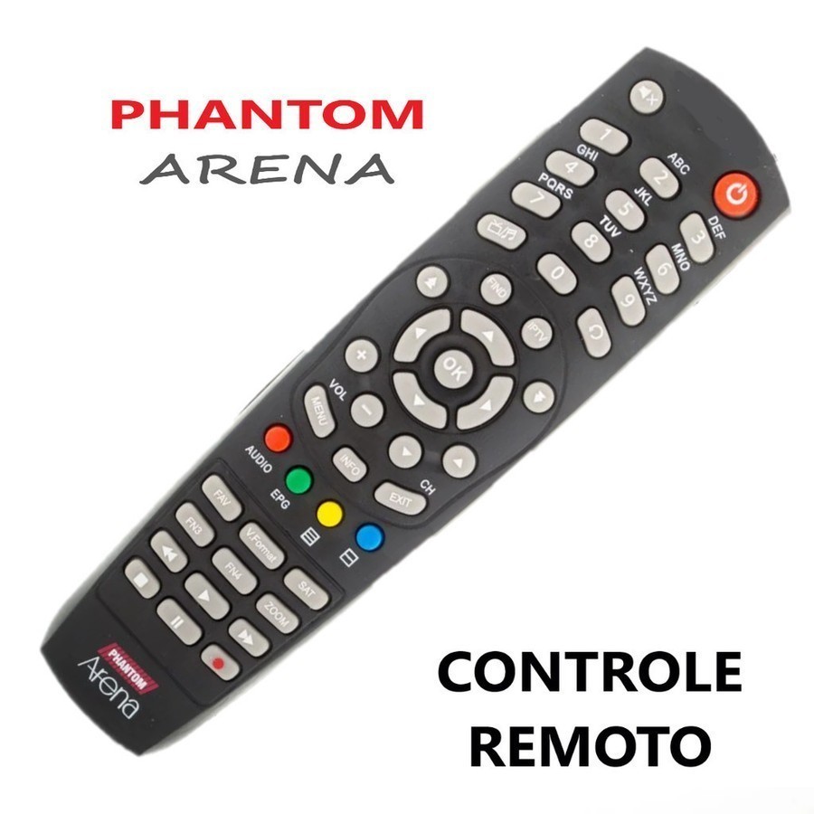Controle Remoto  Phantom- Arena HD 7088
