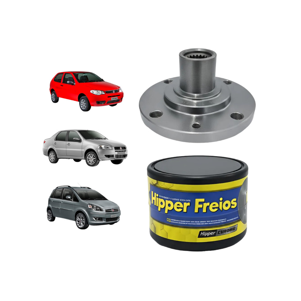 Imagem Cubo De Roda Dianteira Fiat Palio Siena Strada Hipper Freio 1994 A 2019