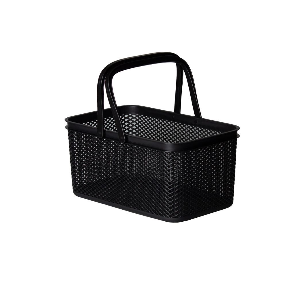 Cesto Organizador Linea Alça 30x18x15 Preto - PRMT2016