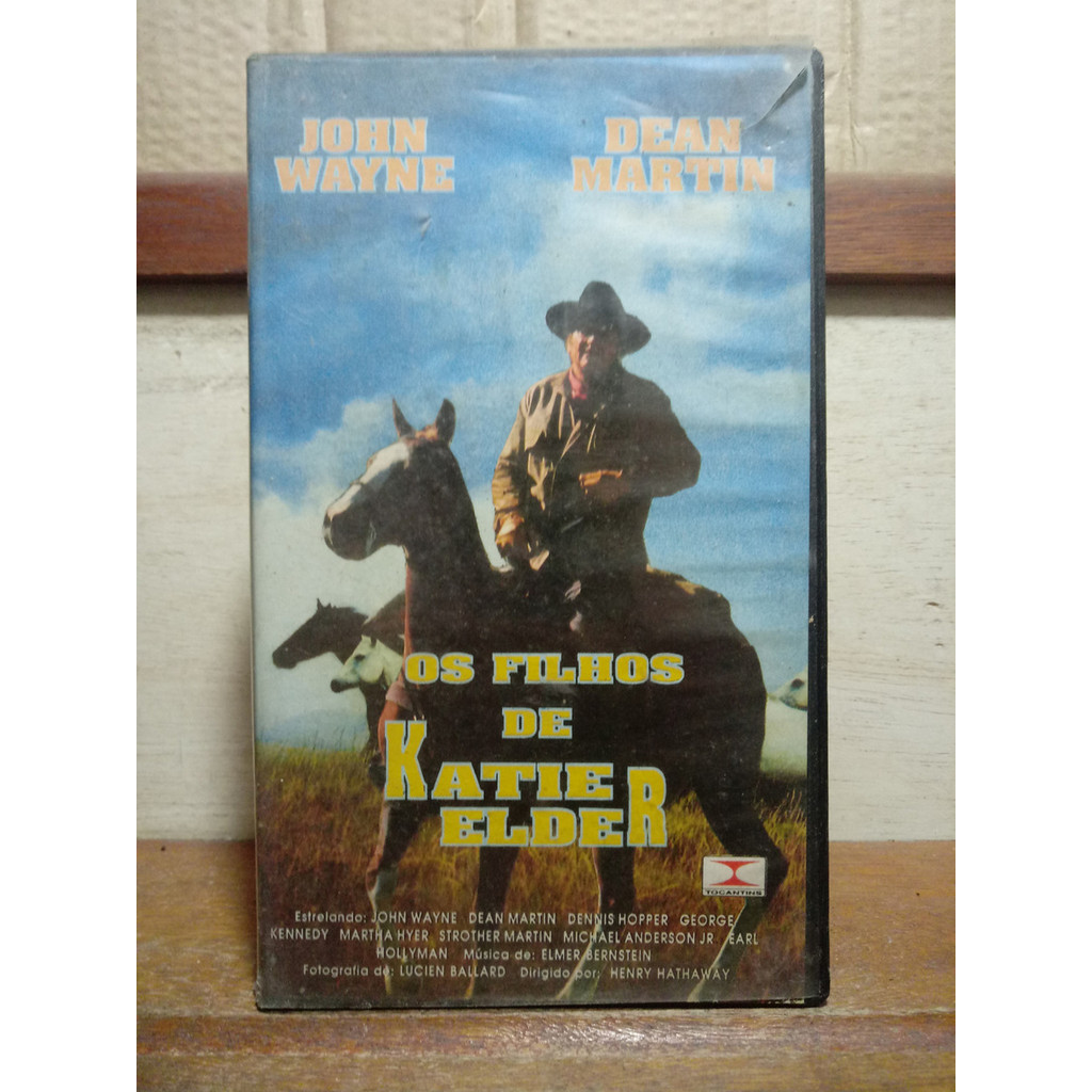 Vhs Os Filhos De Katie Elder - John Wayne - Dean Martin