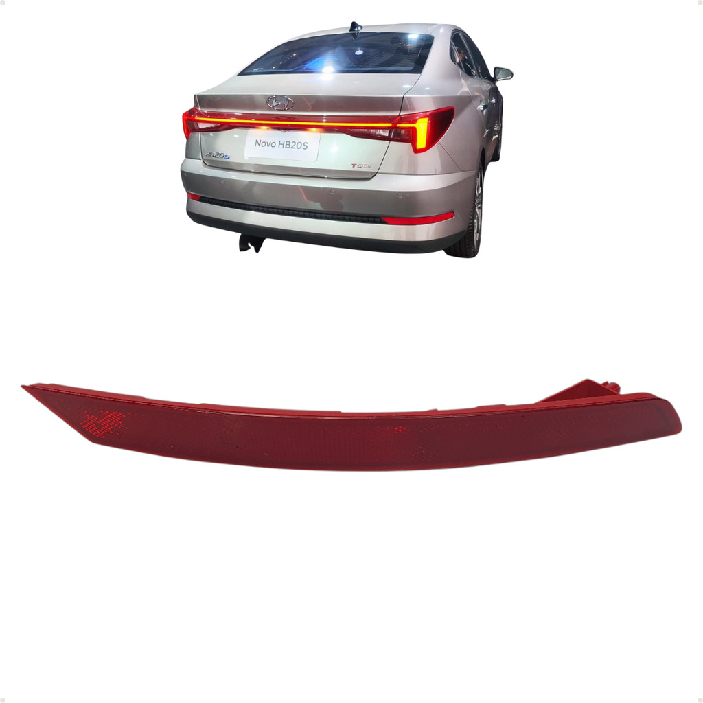 Refletor Olho De Gato Hyundai Hb20s 2023/2024