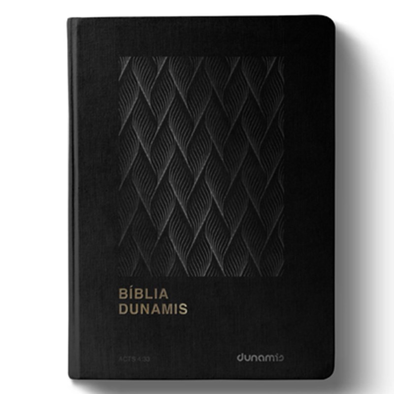 Bíblia Dunamis Clássica Preta | NAA | Letra Normal | Capa Luxo em Oferta na Shopee