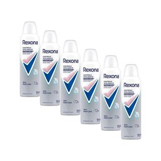 Kit 6 Desodorantes Rexona Motionsense Antitranspirante Aerossol sem Perfume 150ml em Oferta na Shopee