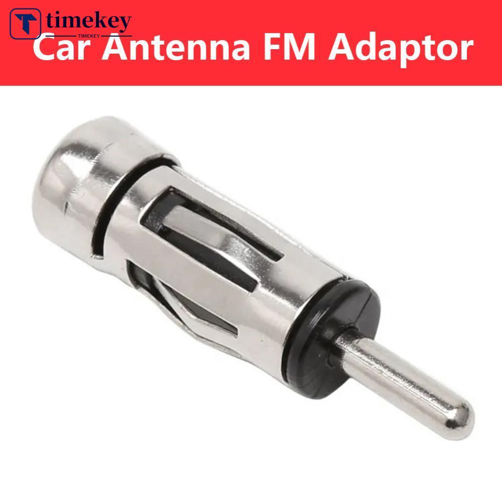 TIMEKEY Veículos Automotivos Rádio Estéreo ISO Para Din Antena Aérea Mastro Adaptador Conector Plug De Carro Autoradio A