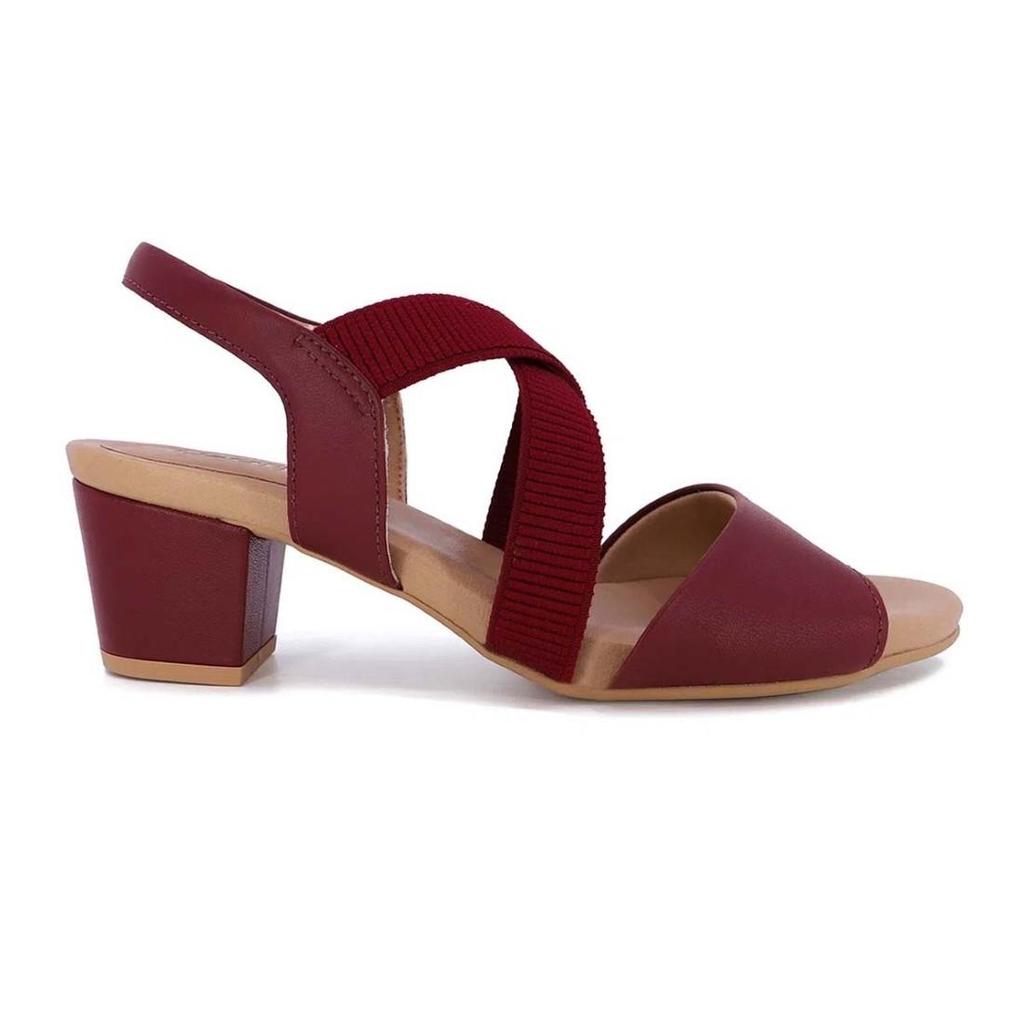 Sandália Usaflex Feminina Elástico Y8215 em Oferta na Shopee