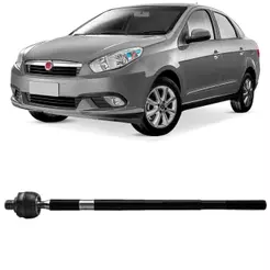 Barra Axial Direção Uno Grand Siena Motorista Passageiro
