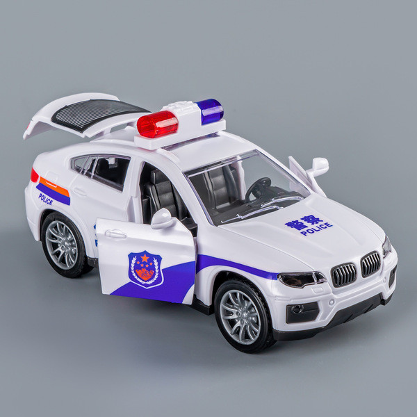 brinquedos de menino 2025 novo carro de polícia inercial brinquedo carro infantil três portas abertas carro de brinquedo