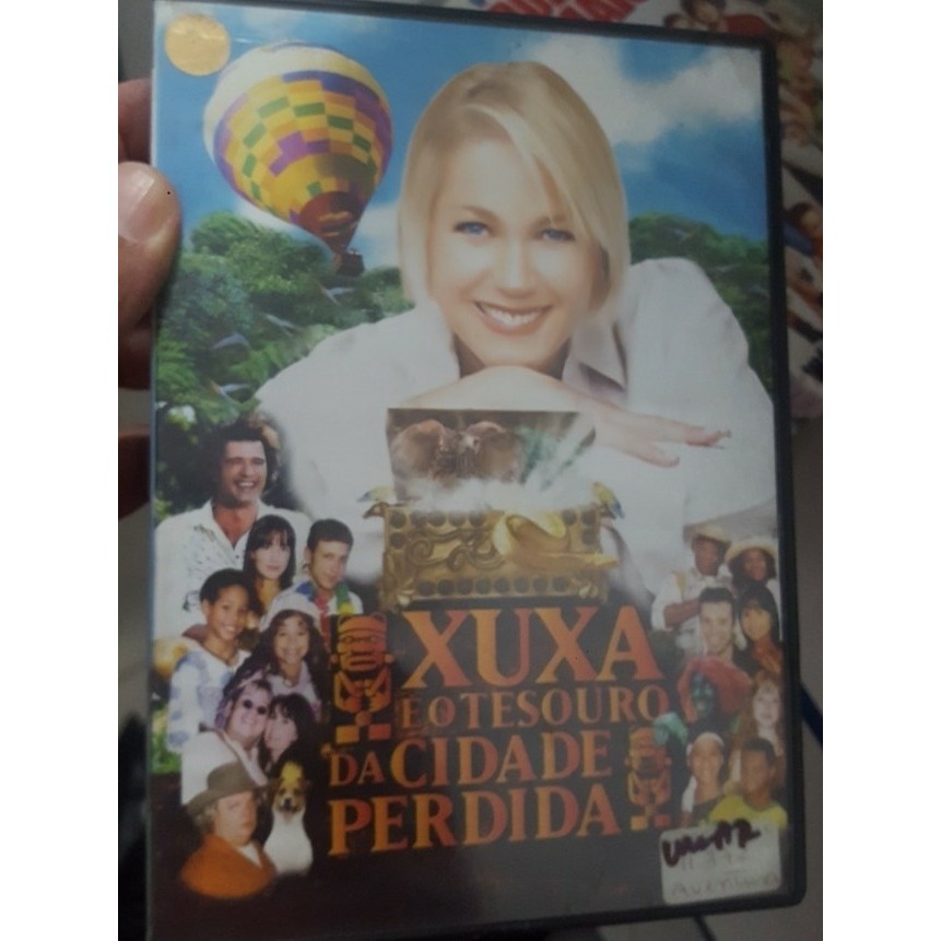 Dvd Xuxa E O Tesouro Da Cidade Perdida