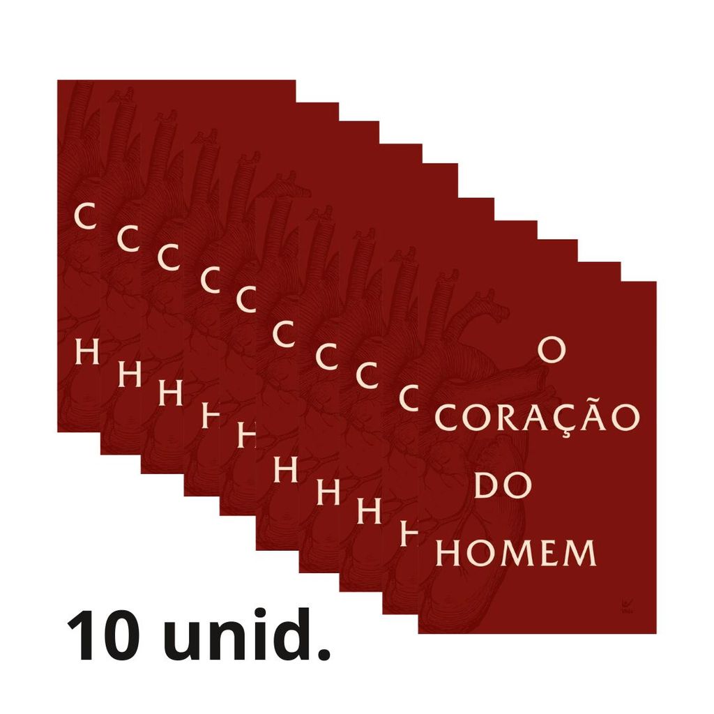 KIT 10 Livros O Coração do Homem