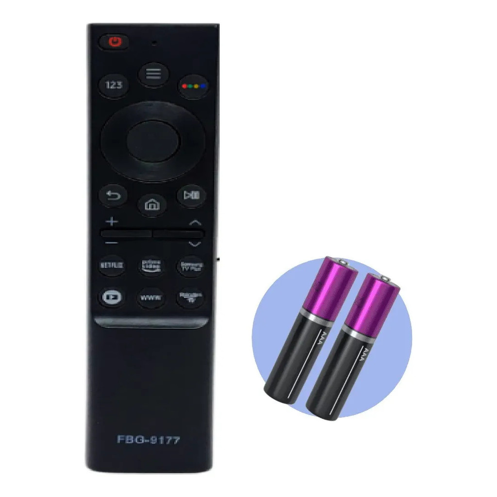 Controle Remoto Smart Compatível C/ Samsung 4k Fbg-9177