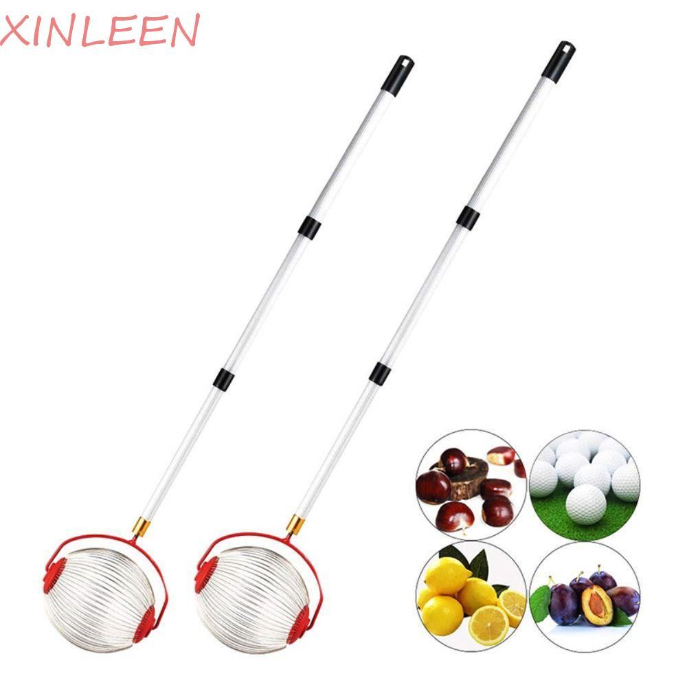 XINLEEN Coletor De Bolas Ajustável Quick Hestnut Pecan Retrátil Selecionador De Nozes