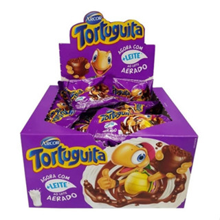 Chocolate Tortuguita Aerado Arcor Com 24 Unidades De 11,5g em Oferta na Shopee