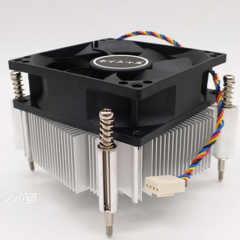 Menos 30 graus azul gelo CPU ventilador radiador 1366 silencioso acessórios do computador radiador