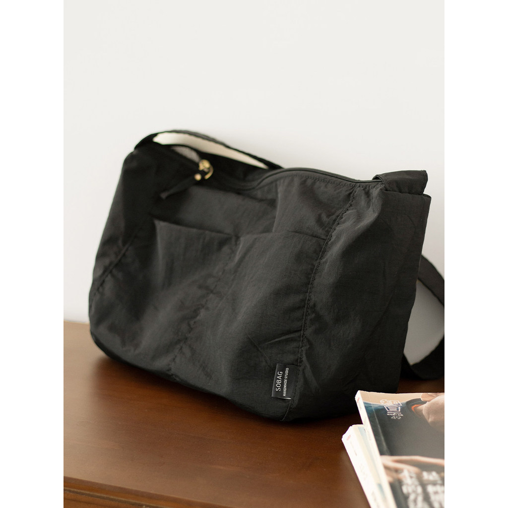 Sobag2026 japonês Casual impermeável náilon Cross-corpo bolsa de ombro Design feminino sentir leve Commuter bolinho saco