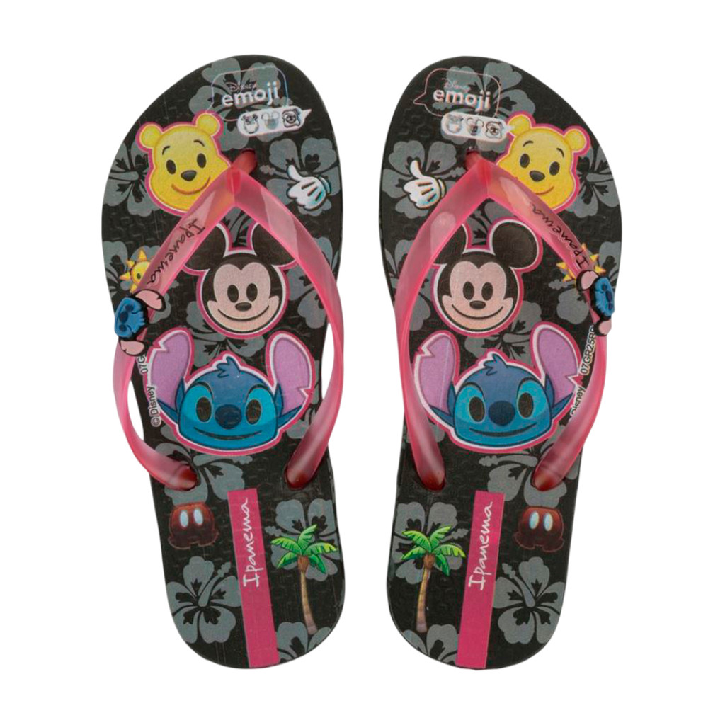 Chinelo de Dedo Estampado Menina Disney Joy Ipanema