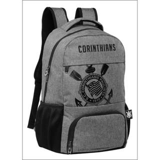 Mochila de Costas Corinthians com Compartimento para Notebook e Bolso Térmico em Oferta na Shopee