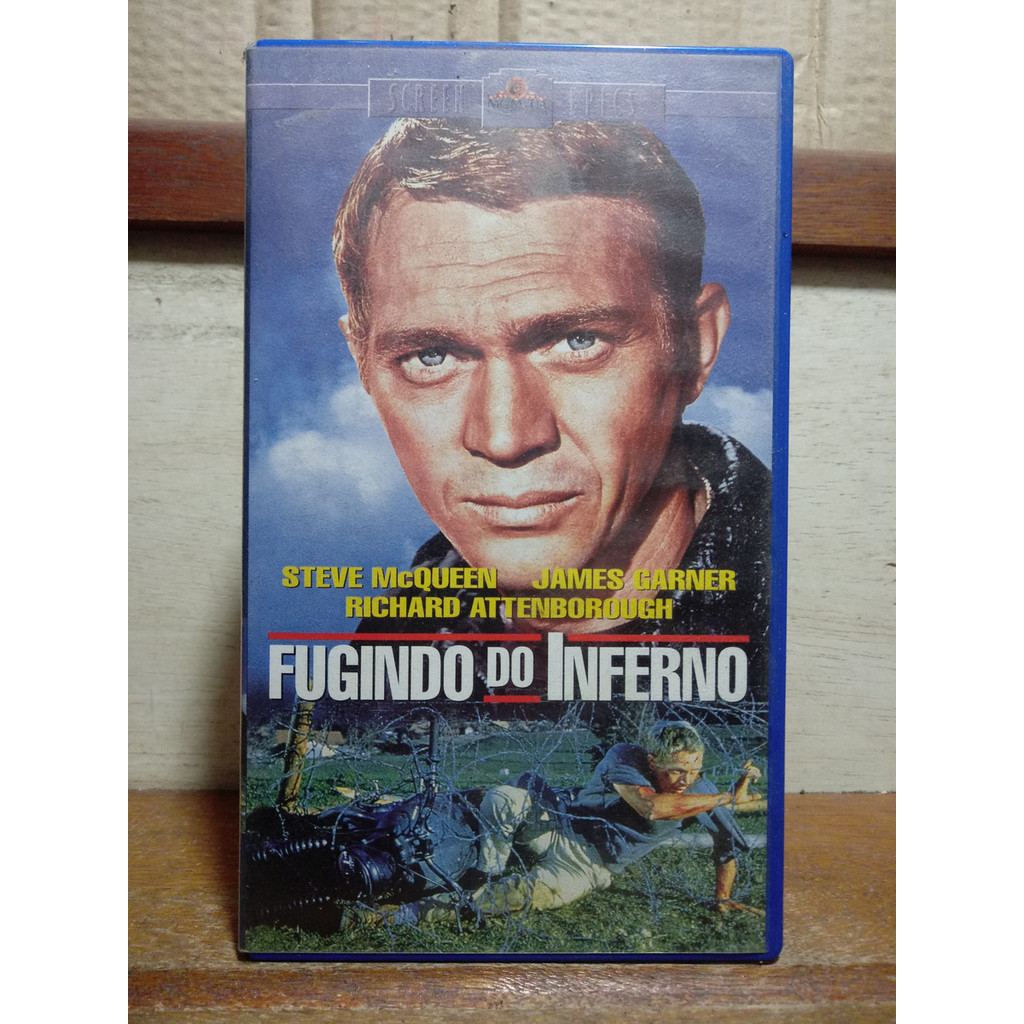 Vhs Fugindo Do Inferno - Steve Macqueen