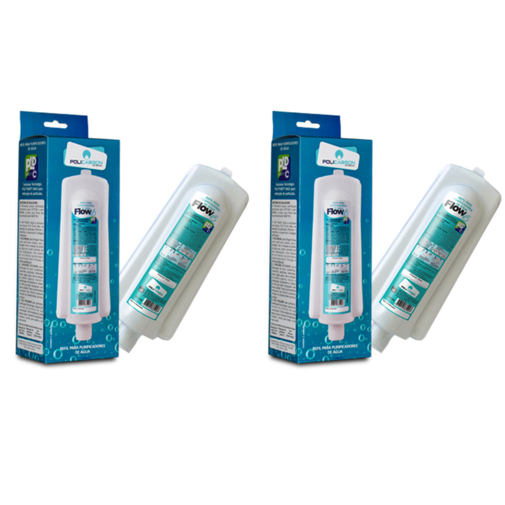 Kit 02 un Refil Flow45 Compatível com Latina PA335, PA355, XPA375, Puritronic, Purimix e PA-E